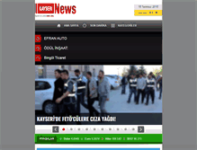 Tablet Screenshot of kayserinews.com